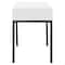 Safavieh Adena End Table, White - 27.8 x 18.1 x 24 in. AMH6612C - alternate 8